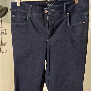 Ann Taylor Dark Navy Denim jeans